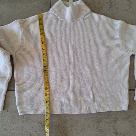 Lululemon athletica crop wool cotton sweater size 4 - Picture 5 of 6